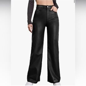 Faux Leather Pants